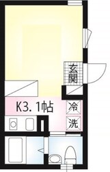 リシェス北千住の物件間取画像